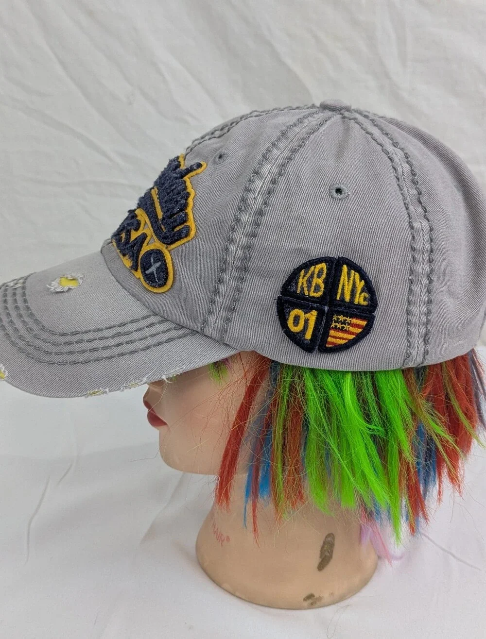 KBETHOS Legendary USA Light Gray Cotton One Size Hat Cap